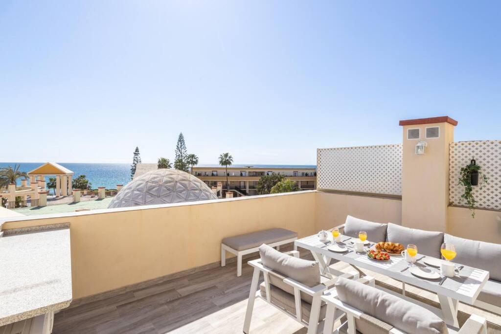 Elviria,Studio Cu Vedere La Mare Marbella Exterior foto